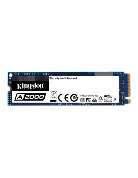 SSD-SOLID STATE DISK M.2(2280) 500GB PCIE3.0X4-NVME KINGSTON SA2000M8 500G READ 2200MB S-WRITE 2000MB S