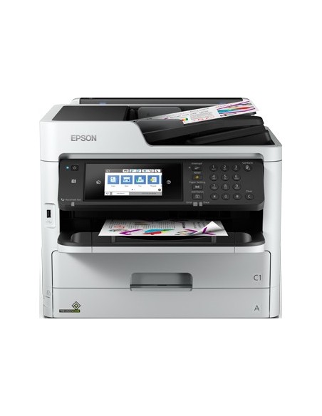 STAMPANTE EPSON MFC INK WORKFORCE PRO WF-C5790DWF C11CG02401 4IN1 A4 34PPM, 24P ISO, LCD TOUCH NFC LAN, WIFI, WIFI DIRECT PCL PS