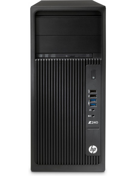 WORKSTATION HP Z240 J9C12ET E3-1225V5 3.3GHZ 2X4DDR4 1TB W7PRO W8.1PRO-64 ODD VGA QUADROK620-2GB GLAN 4+6USB T+M 3Y
