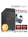 PC AMD APU A10 X4 9700 Quad Core/Ram 8GB/SSD 480GB/PC Assemblato Completo Computer Desktop