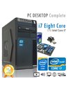 PC Intel Core i7-9700 Eight Core/Ram 8GB/SSD 240GB/PC Assemblato Completo Computer Desktop
