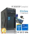 PC Intel Core i5-12400 6 Core/Ram 16GB/SSD M.2 500GB/PC Assemblato Completo Computer Desktop
