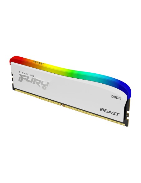 Kingston Technology FURY 16GB 3600MT s DDR4 CL18 DIMM Beast bianco RGB SE