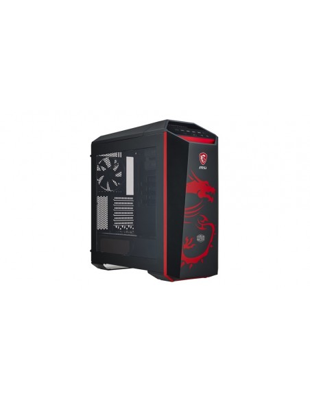 Case MasterCase Maker 5 MSI Dragon Ed. Mid-Tower con FreeForm Modular System, Window Side Panel, Top Mesh Cover